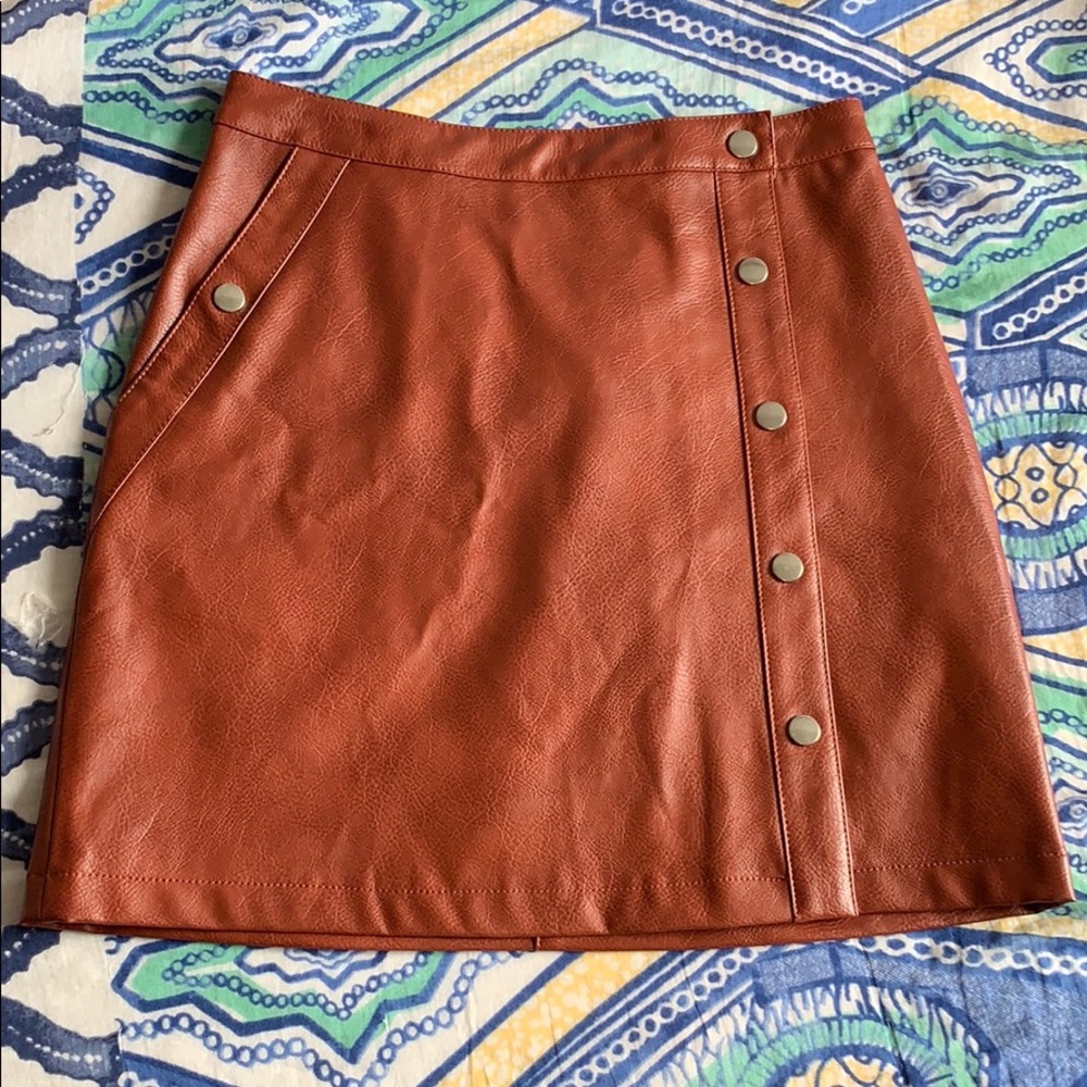 Urban Outfitters leather skirt